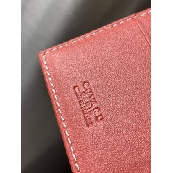 Goyard Grenelle Passport Cover Red GOBS3396