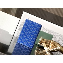 Goyard Grenelle Passport Cover Sky Blue GOBS3397