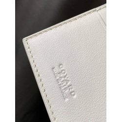 Goyard Grenelle Passport Cover White GOBS3398