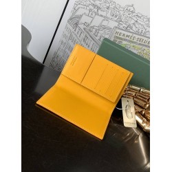 Goyard Grenelle Passport Cover Yellow GOBS3399