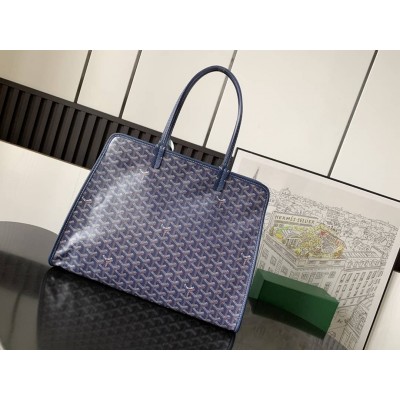 Goyard Hardy PM Bag Navy Blue GOBS3355