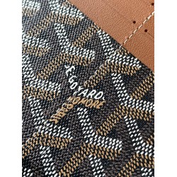 Goyard Insert Louise Black & Tan GOBS3028