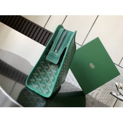 Goyard Jouvence GM Toiletry Bag Green GOBS3403