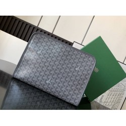 Goyard Jouvence GM Toiletry Bag Grey GOBS3404