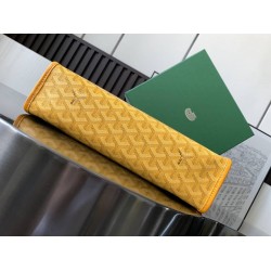 Goyard Jouvence GM Toiletry Bag Yellow GOBS3408