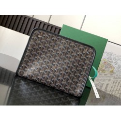 Goyard Jouvence MM Toiletry Bag Black GOBS3409