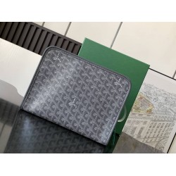 Goyard Jouvence MM Toiletry Bag Grey GOBS3413