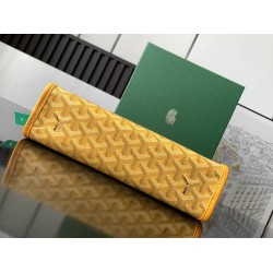 Goyard Jouvence MM Toiletry Bag Yellow GOBS3417