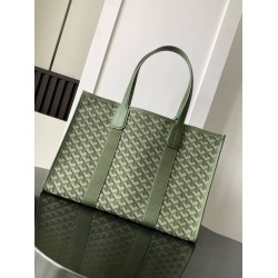 Goyard Khaki Villette Jacquard MM Tote Bag GOBS3026