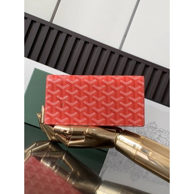 Goyard Long Wallet Red GOBS3491