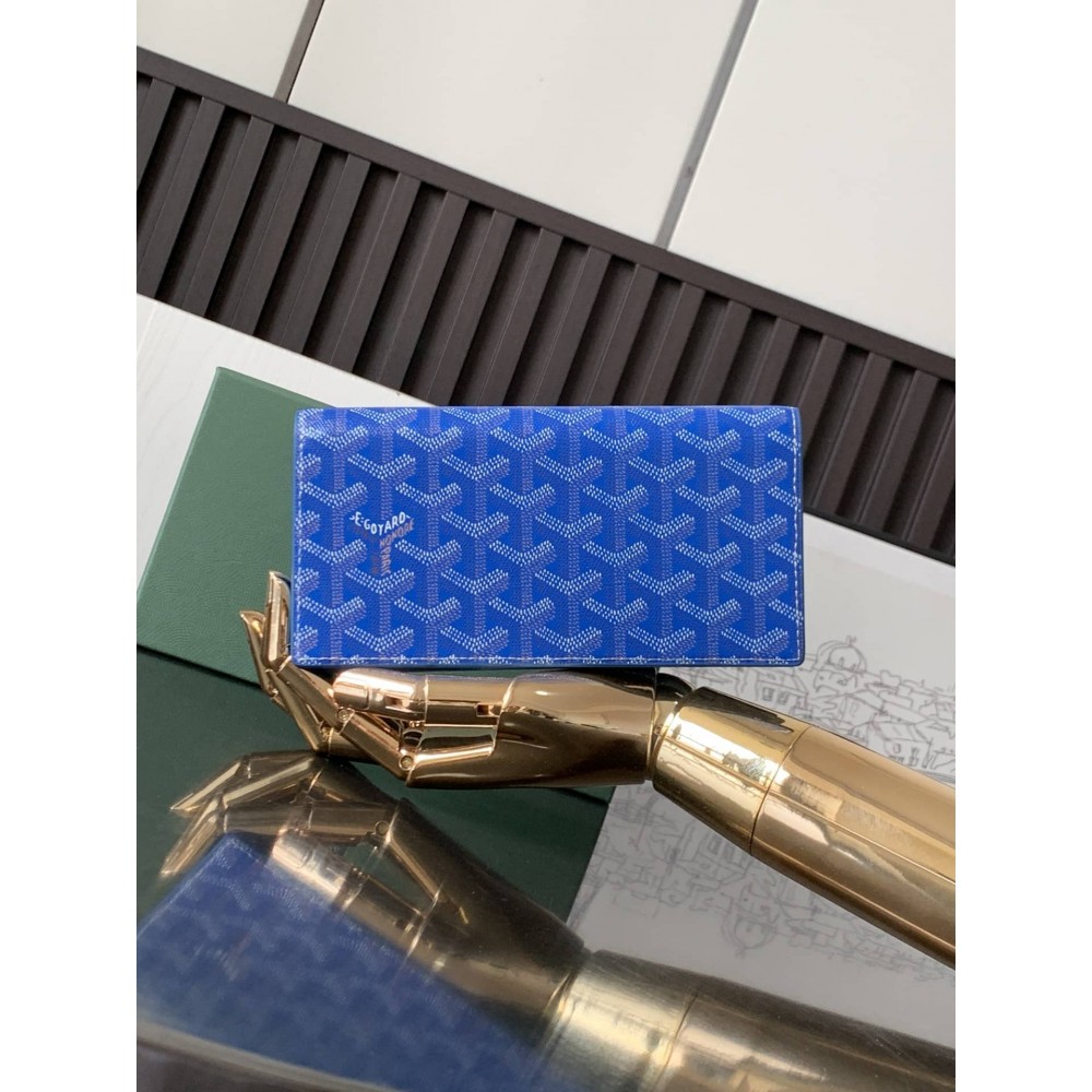 Goyard Long Wallet Sky Blue GOBS3492