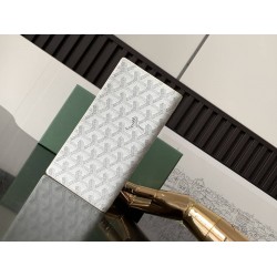 Goyard Long Wallet White GOBS3493