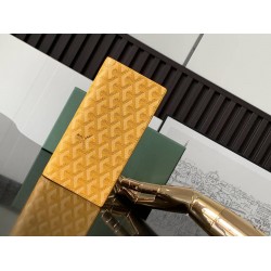 Goyard Long Wallet Yellow GOBS3494