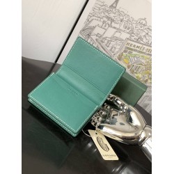 Goyard Malesherbes Card Wallet Green GOBS3041