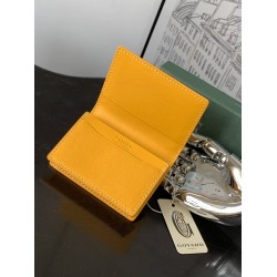 Goyard Malesherbes Card Wallet Yellow GOBS3046