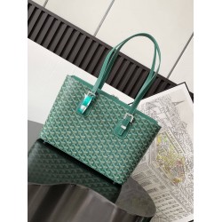 Goyard Marie Galante Bag Green GOBS3358