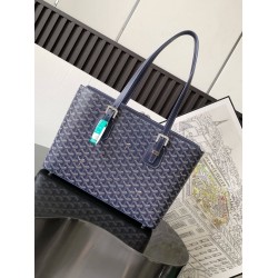 Goyard Marie Galante Bag Navy Blue GOBS3361