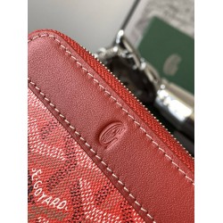 Goyard Matignon Mini Wallet Red GOBS3198