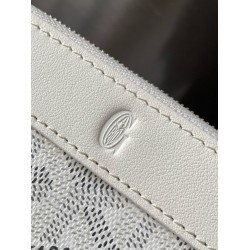 Goyard Matignon Mini Wallet White GOBS3200