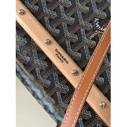 Goyard Monte-Carlo PM Clutch Black & Tan GOBS3047