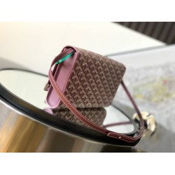 Goyard Monte-Carlo PM Clutch Burgundy GOBS3048