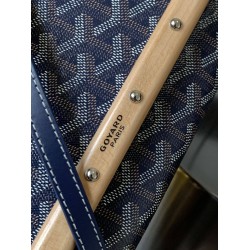 Goyard Monte-Carlo PM Clutch Navy Blue GOBS3051