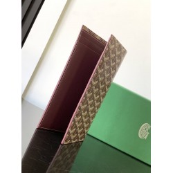 Goyard Multifunctional Travel Wallet Burgundy GOBS3508