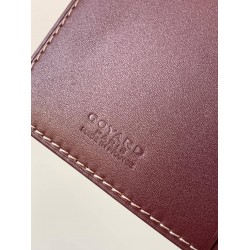 Goyard Multifunctional Travel Wallet Burgundy GOBS3508