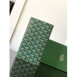 Goyard Multifunctional Travel Wallet Green GOBS3509