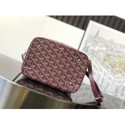 Goyard Muse Vanity Case Burgundy GOBS3446