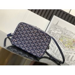 Goyard Muse Vanity Case Navy Blue GOBS3449