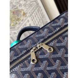 Goyard Muse Vanity Case Navy Blue GOBS3449