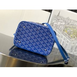 Goyard Muse Vanity Case Sky Blue GOBS3451