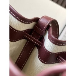 Goyard Petit Flot Bucket Bag Burgundy GOBS3284