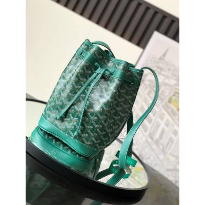 Goyard Petit Flot Bucket Bag Green GOBS3285