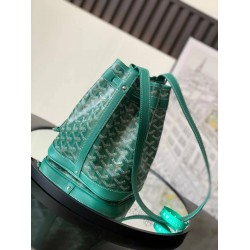 Goyard Petit Flot Bucket Bag Green GOBS3285