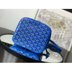 Goyard Petit Flot Bucket Bag Sky Blue GOBS3289