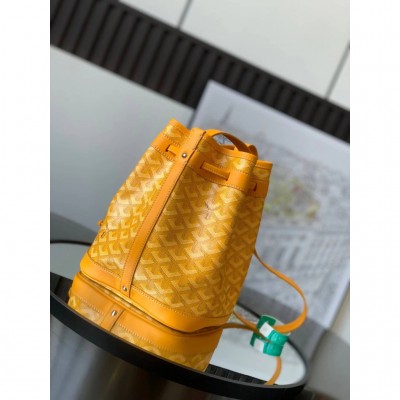 Goyard Petit Flot Bucket Bag Yellow GOBS3291