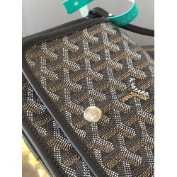 Goyard Plumet Pocket Wallet Black GOBS3052