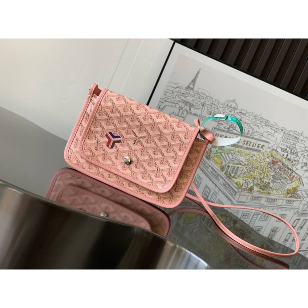 Goyard Plumet Pocket Wallet Limited Edition Pink GOBS3057