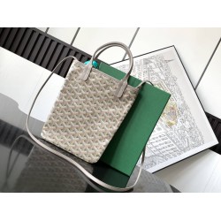 Goyard Poitiers Claire-Voie Bag Khaki GOBS3096