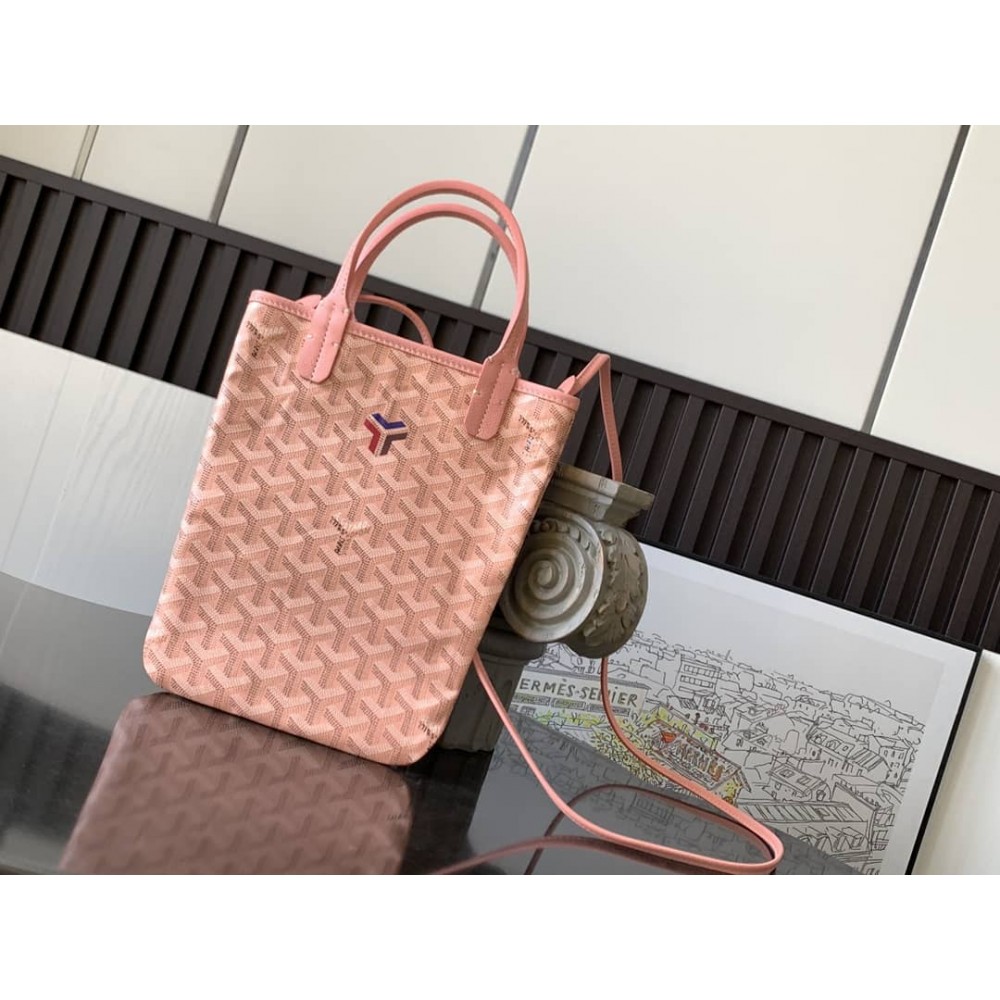 Goyard Poitiers Claire-Voie Bag Limited Edition Pink GOBS3097