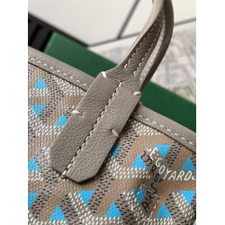 Goyard Poitiers Claire-Voie Bag Turquoise GOBS3099