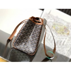 Goyard Rouette Souple Bag Black & Tan GOBS3293