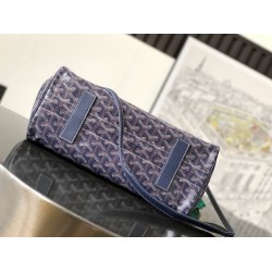 Goyard Rouette Souple Bag Navy Blue GOBS3296