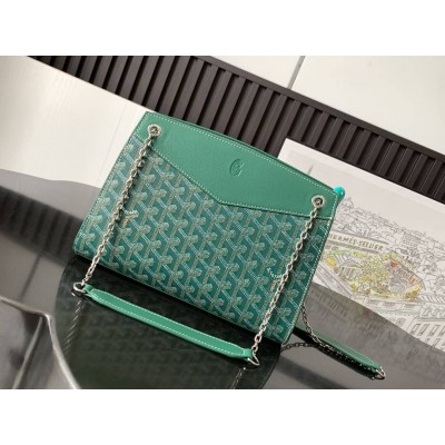 Goyard Rouette Structure PM Bag Green GOBS3304