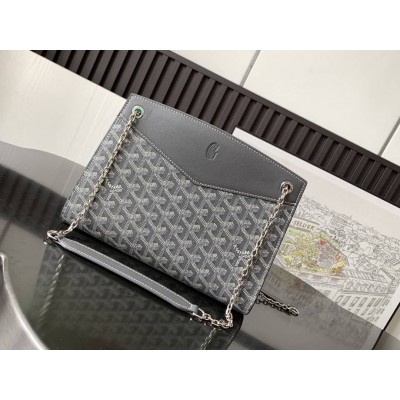 Goyard Rouette Structure PM Bag Grey GOBS3306