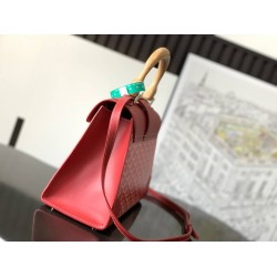 Goyard Saigon PM Bag Red GOBS3239