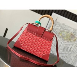 Goyard Saigon PM Bag Red GOBS3239