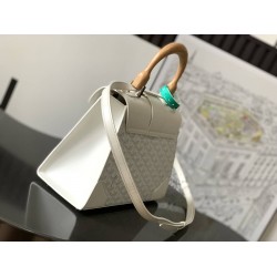 Goyard Saigon PM Bag White GOBS3241